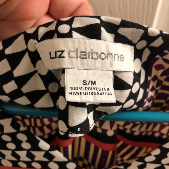 printed flowy top - Picture 2 of 2